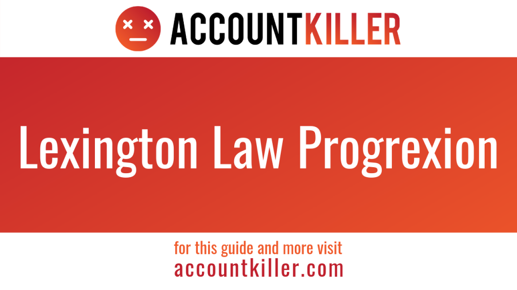How to cancel your Lexington Law Progrexion account - ACCOUNTKILLER.COM