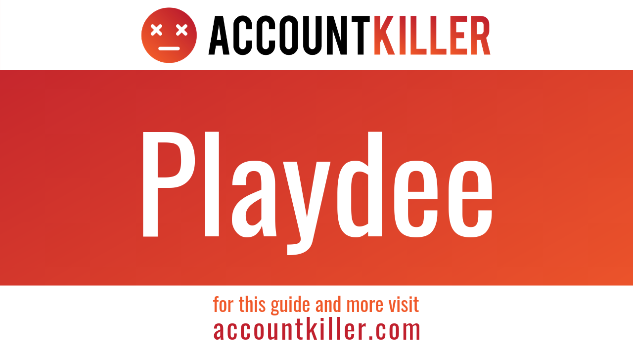 How to cancel your Playdee account
