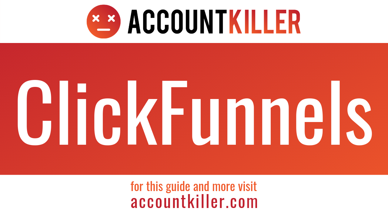 How to cancel your ClickFunnels account