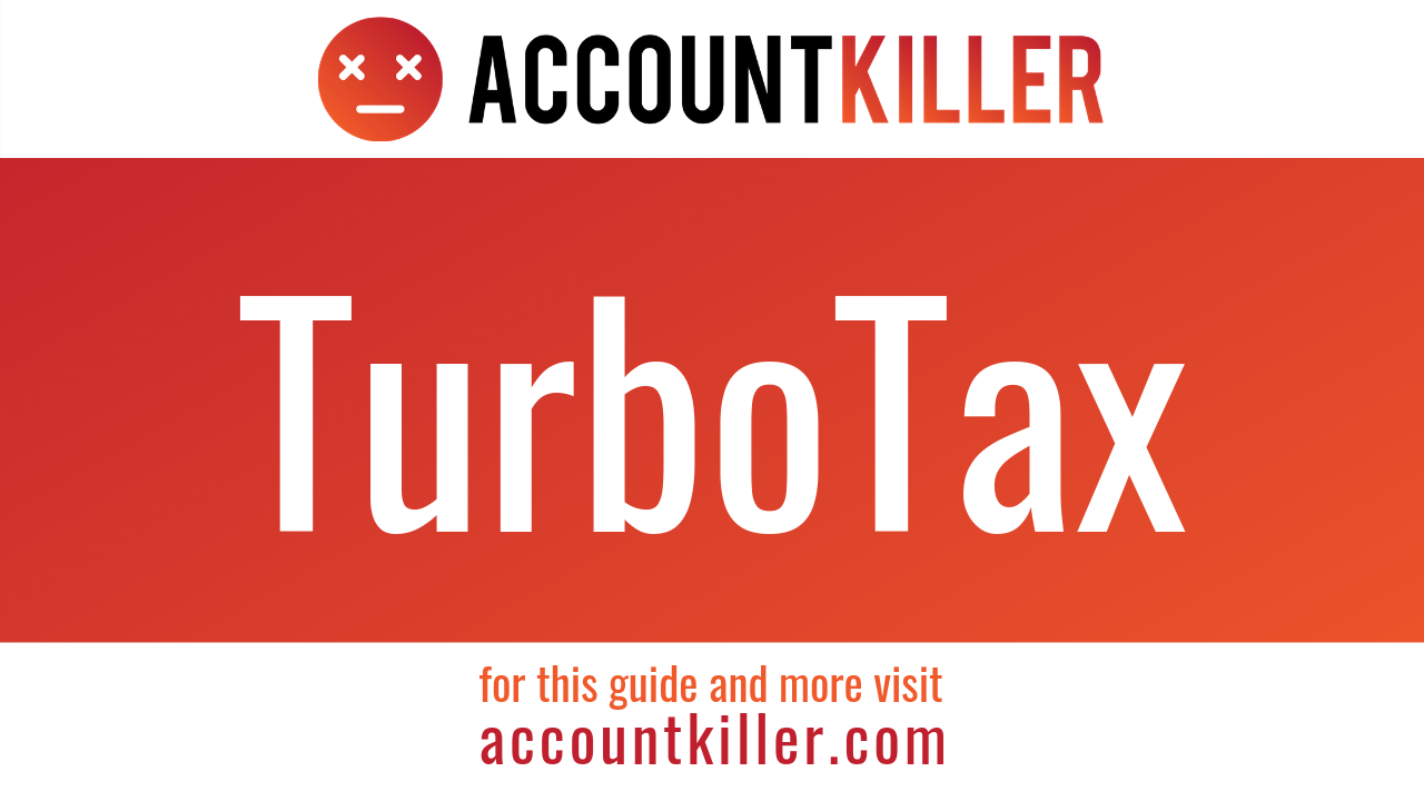 How to cancel|delete your TurboTax account
