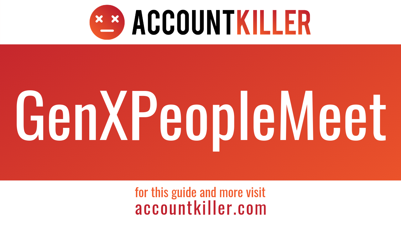 How to cancel your GenXPeopleMeet account