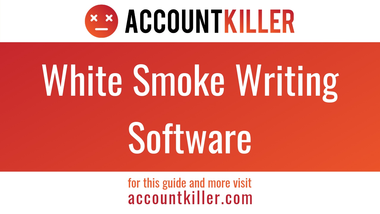 How to cancel your White Smoke Writing Software account