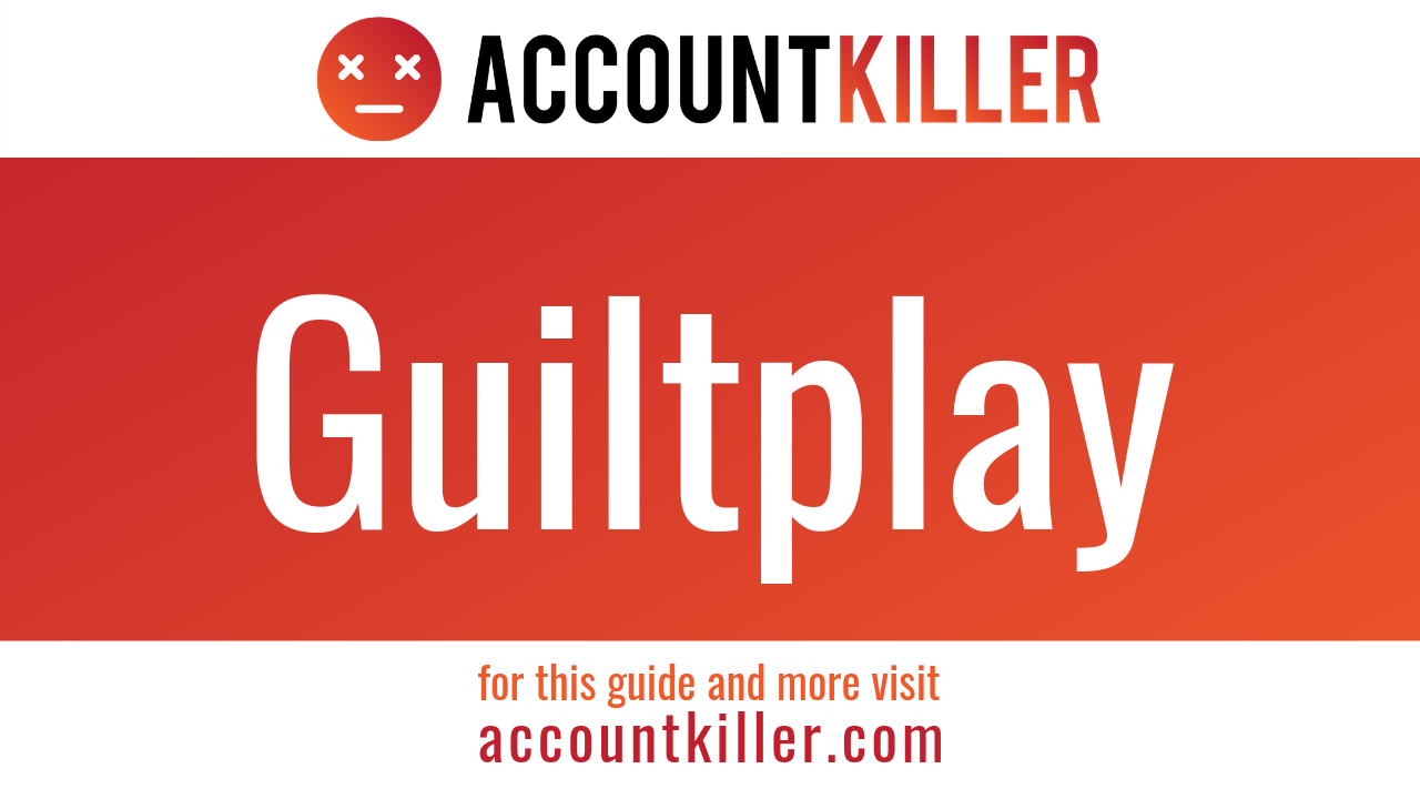How to cancel your Guiltplay account