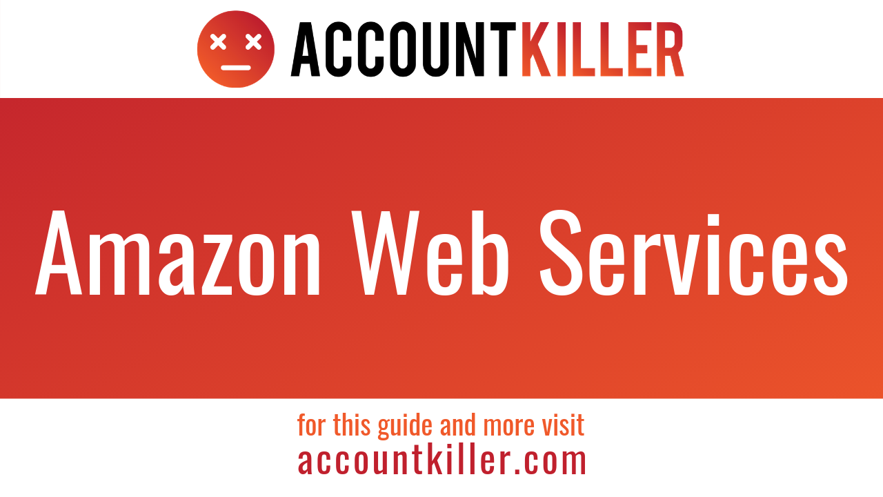 How to cancel your Amazon Web Services account